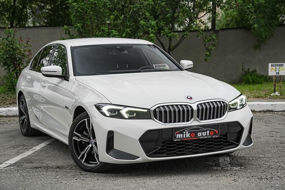 BMW Seria 3 Tva deductibil M PACHET alb plug in hybrid 204 CP