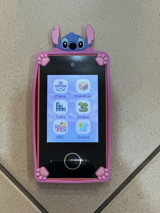 Детски Смартфон с Камера Stitch – с Игри, Камера и Смарт Функции