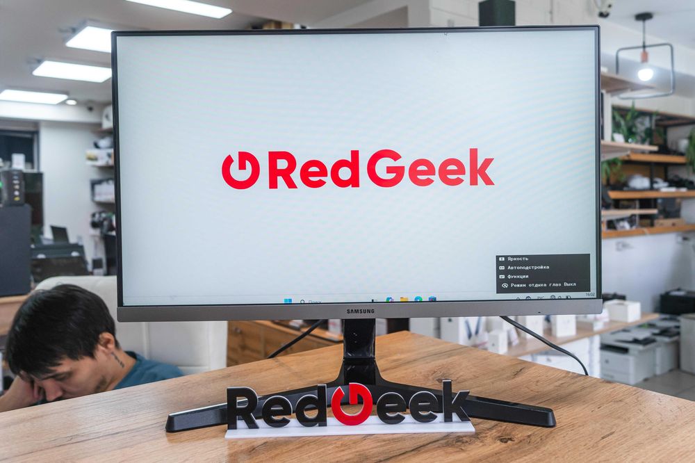 Монитор Samsung 24" S24R350FHI Full HD Рассрочка  Магазин Red Geek
