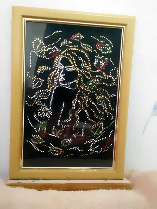 Подарите друзьям картину из страз "ОСЕННЯЯ"