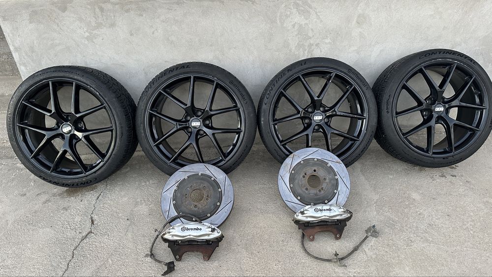 R20 BBS диски и шины континентал