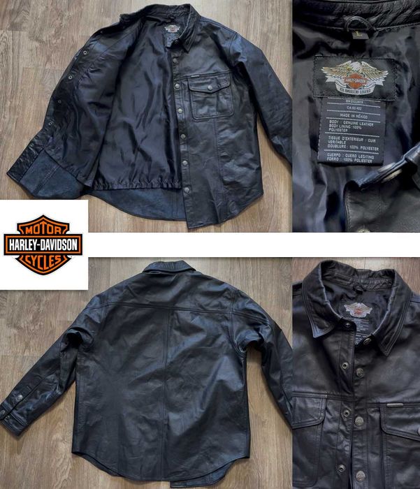 Vand geci originale din piele noi Harley-Davidson® si WILSONS LEATHER