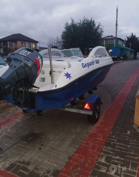 Продаётся Катер Gepard 560 с мотором Yamaha 115 2 такт