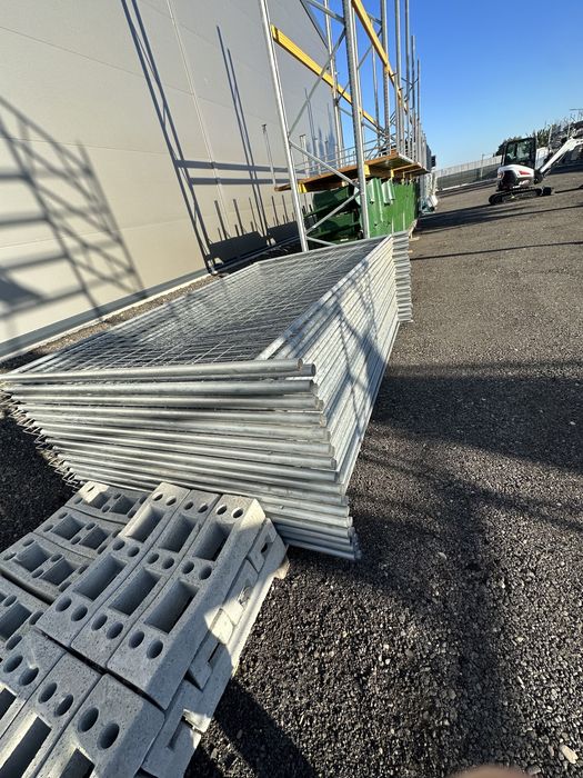 Gard provizoriu șantier zincat  Italia