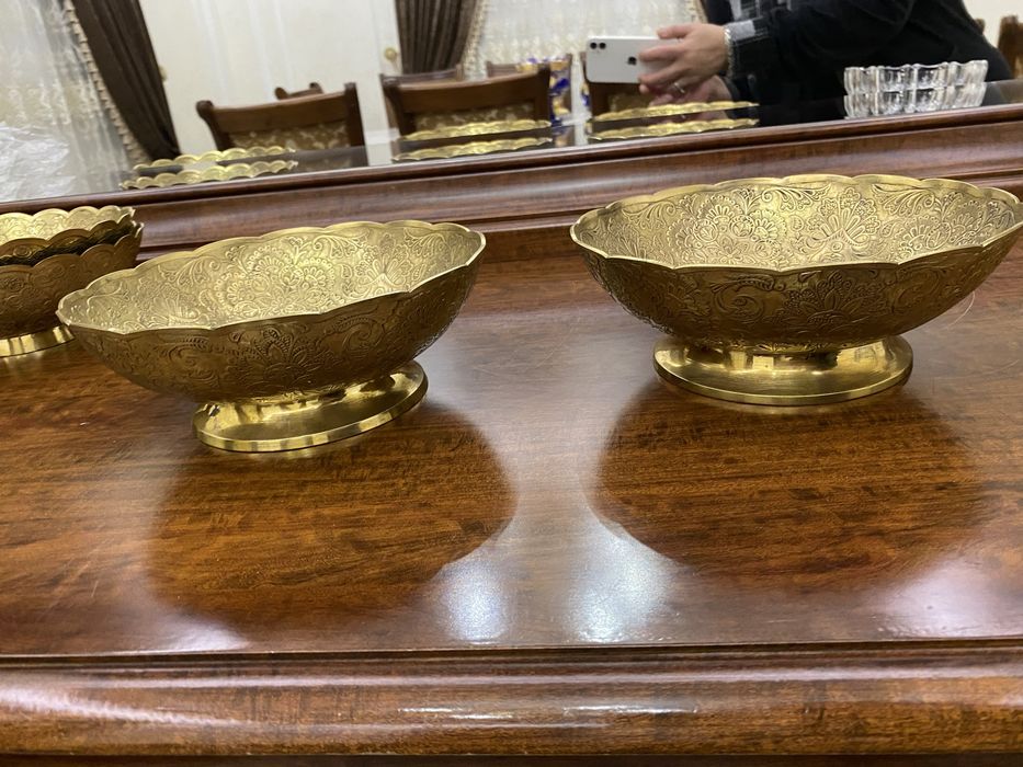 Латундан идишлар сотилади