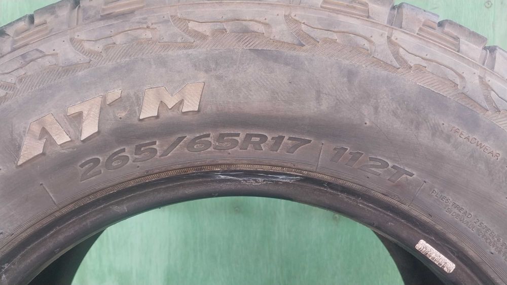 Продам резину HANKOOK А/Т 265/65/17