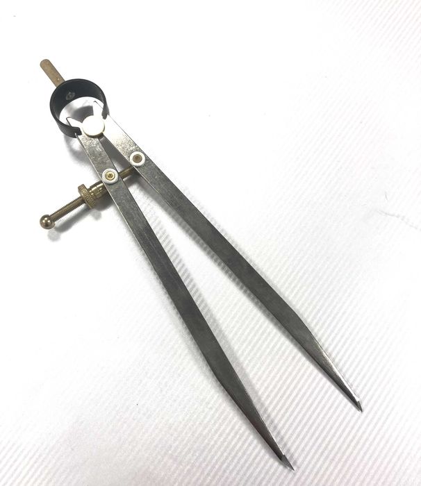 кожарски, сарашки пергел за кожа, 2 модела 150 мм, 200 мм, очертаване