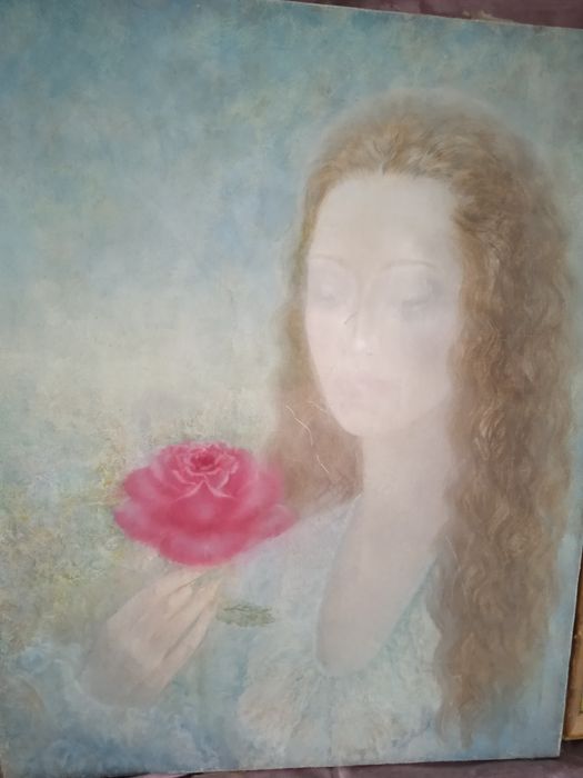 Картины маслом прекрасные девушки 45 см