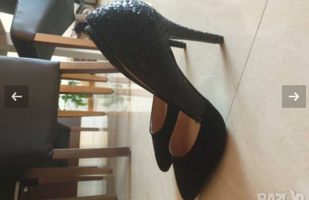 Дамски елегантни обувки на ток