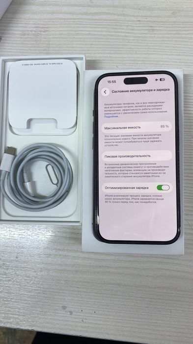 iphon 14 Pro Ёмкость 86% памяти 256
