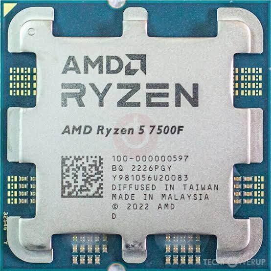 Обмен процессор AMD Ryzen 5 7500f