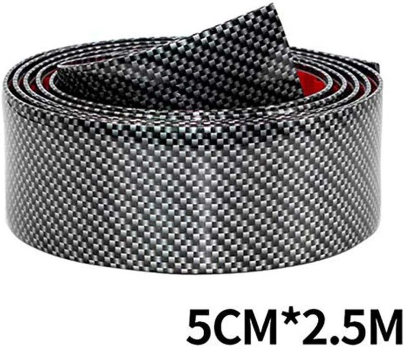 Декоративна Карбонова лайсна за прагове  - 5 см на 2.50 метра.