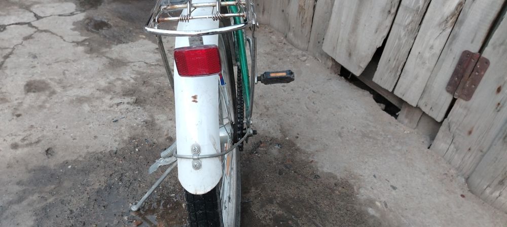 Кама велосипед зеленый