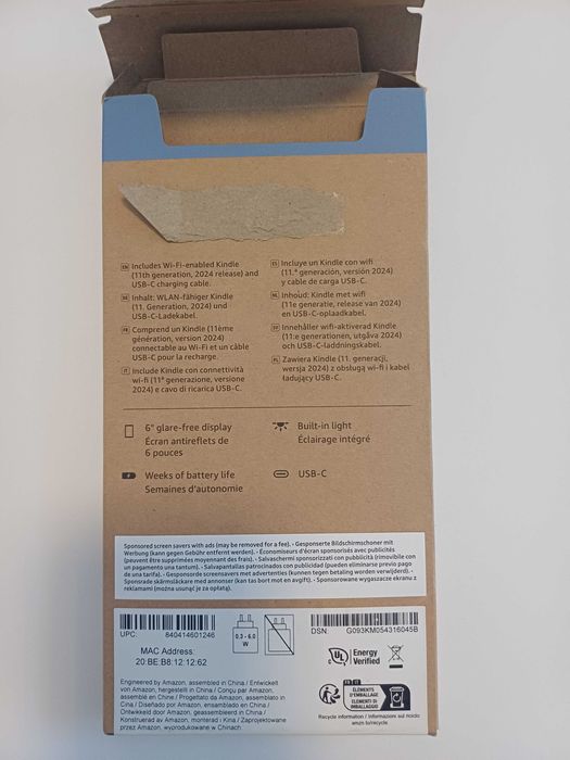 Tableta eBook kindle