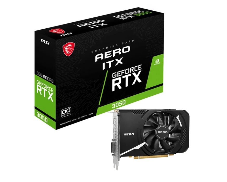 Видеокарта RTX 3050 8 GB MSI