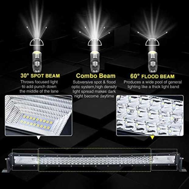7D 7Д Диоден лед бар / LED BAR 55 СМ 324W