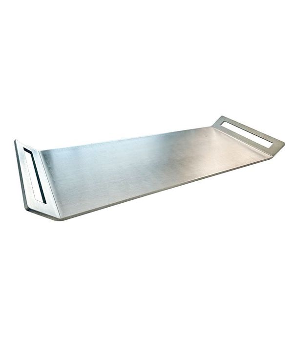 Plită Grătar Profesională INOX Alimentar 316 (6mm grosime) + CADOU Presă Smash Burger