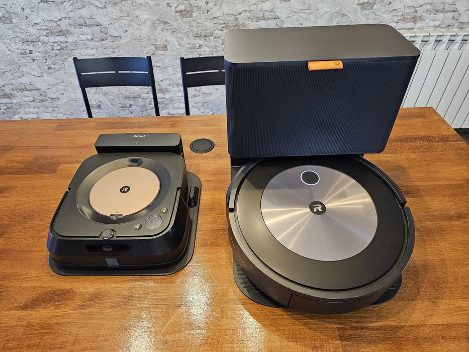 Set aspirator iRobot Roomba j7+ + mop Braava jet m6