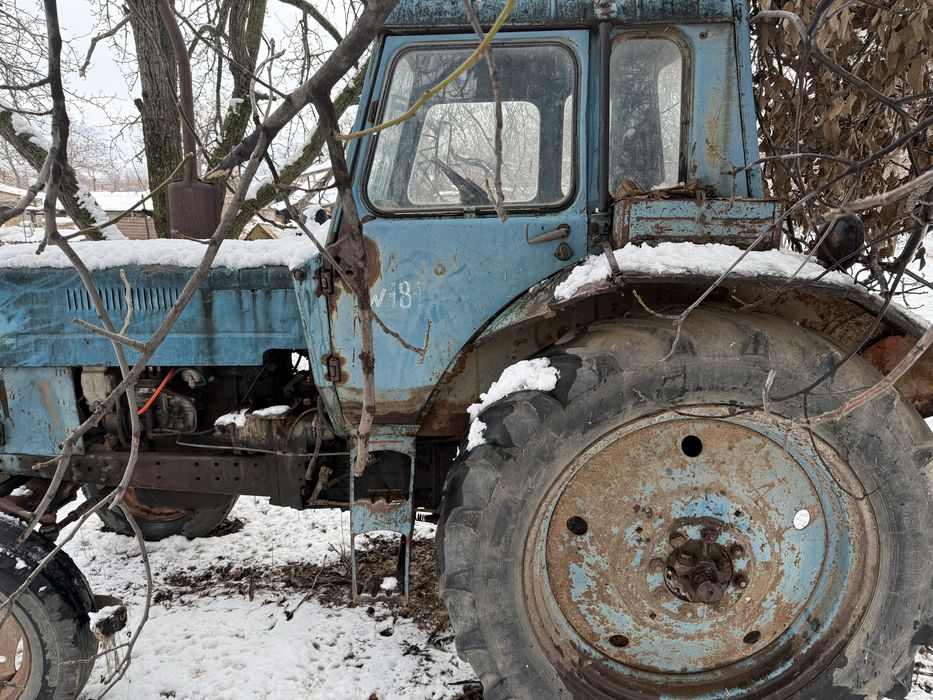 Продается мтз с плугом! .