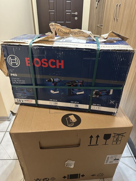 Bosch Pro трио комплект оригинален запечатан