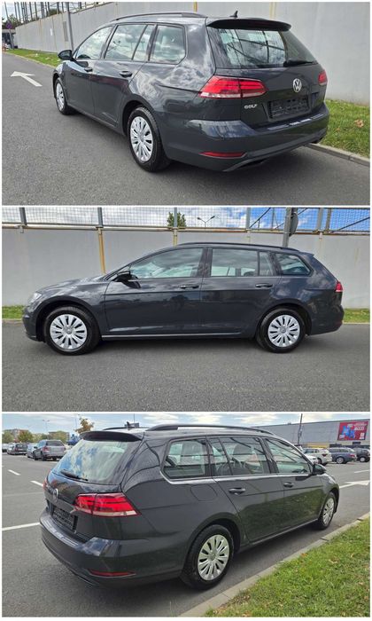 Vand/Schimb/Rate VW Golf 7 Facelift 2020, TVA deductibil, incalzire scaune, clima, senzori parcare, navi color, 2 seturi roti, pilot, carte service