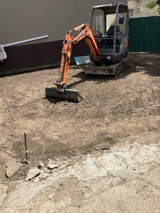 Услуги с мини багер