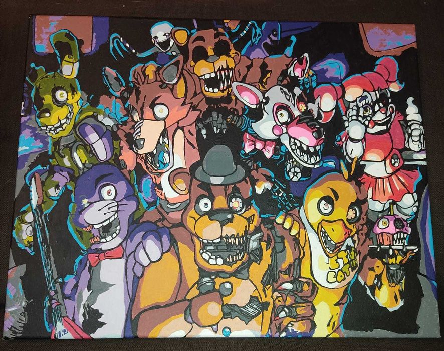 Продам картины. Рисовал подросток