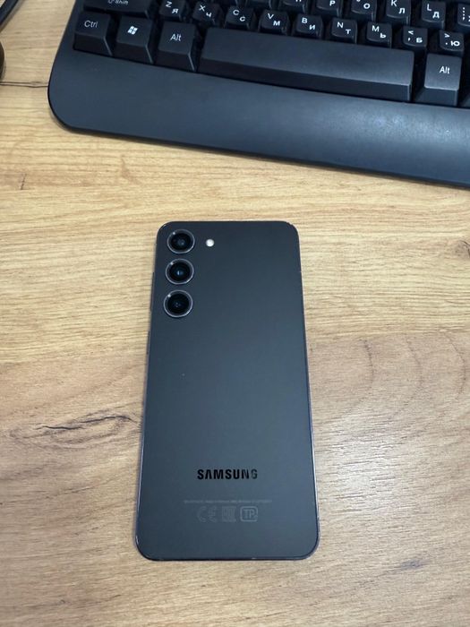 Samsung S23, 128gb, black/черный