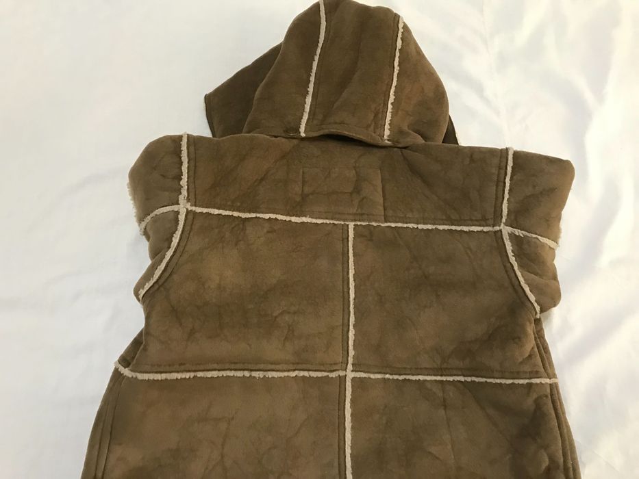 Детская куртка дубленка