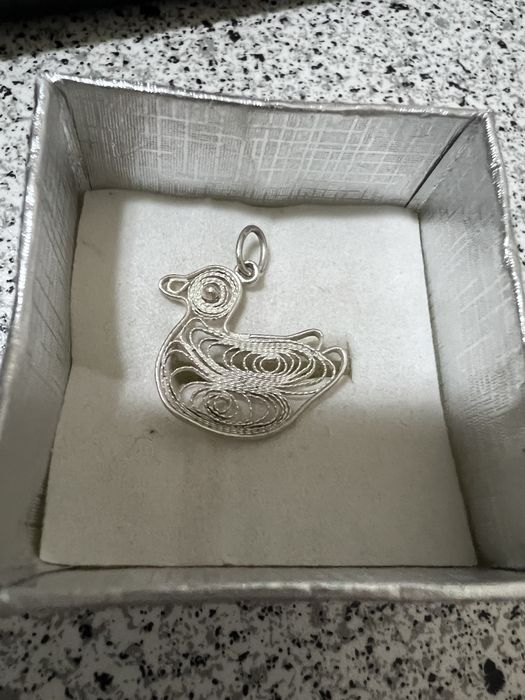 Сребърни пръстени и висулка