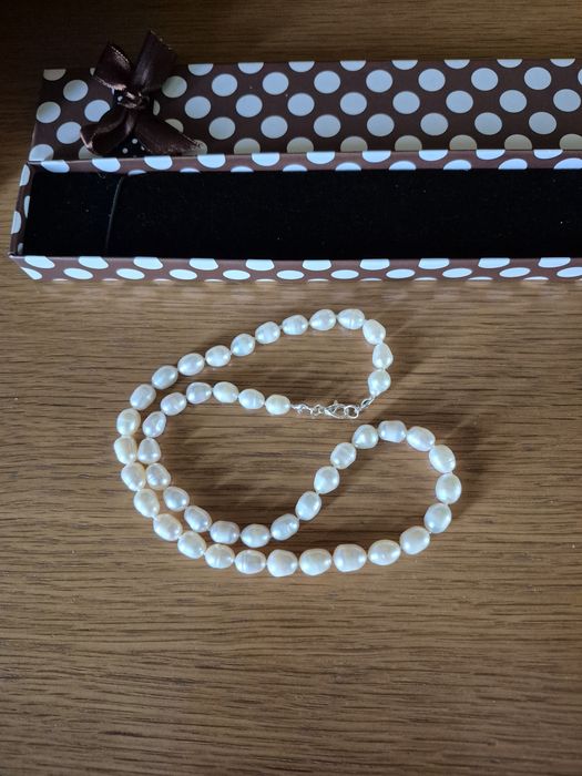 Бусы жемчуг новые