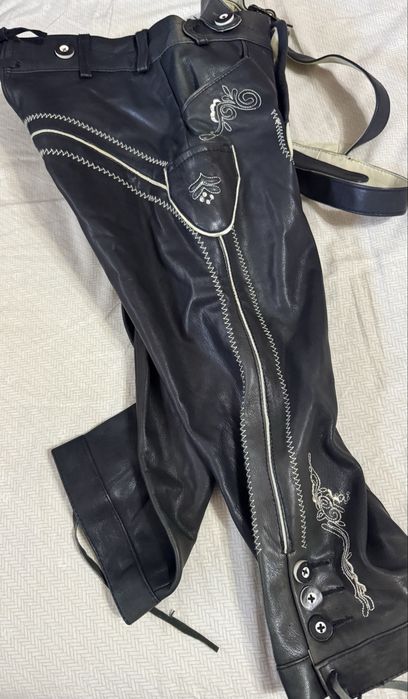 Lederhosen piele ( mar 34)