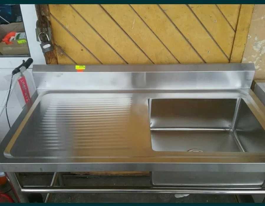 Професионална кухненска мивка Алпака Мивки неръждаема стомана РАЗМЕРИ