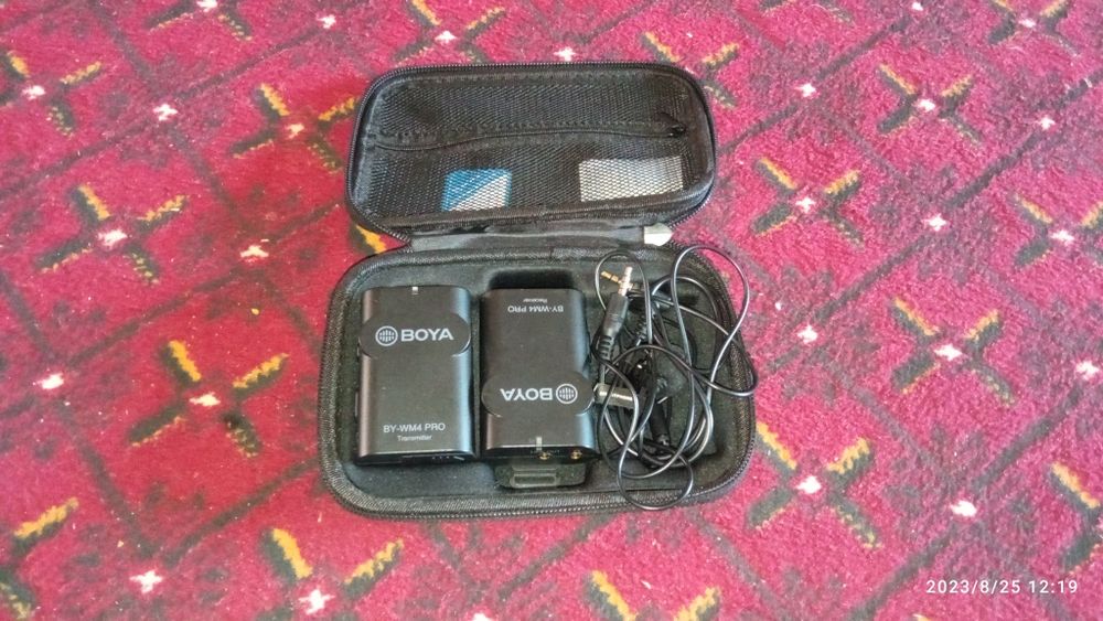 Boya m4 .Blogerlar uchun masofadan ishlaydigan migrafon.