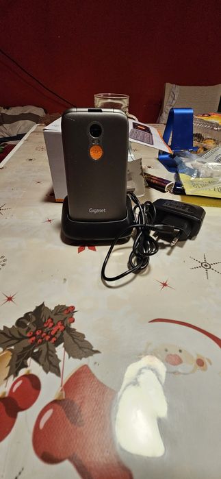 Мобилен телефон Gigaset GL590, Dual SIM, Titanium Silver