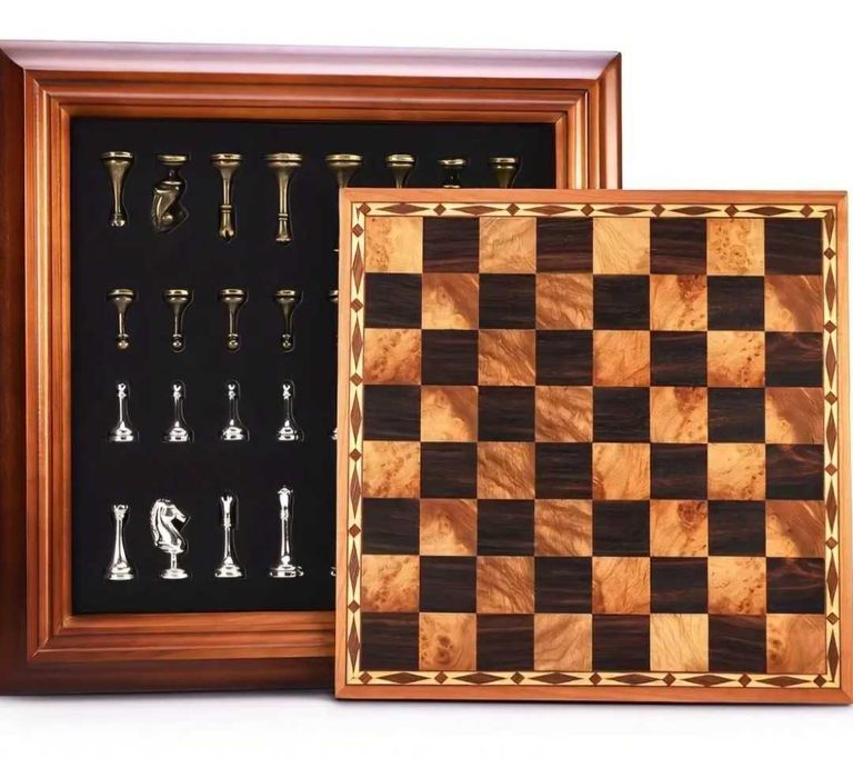 Луксозен дървен шах
