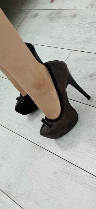 Коричневые туфли 33 размера