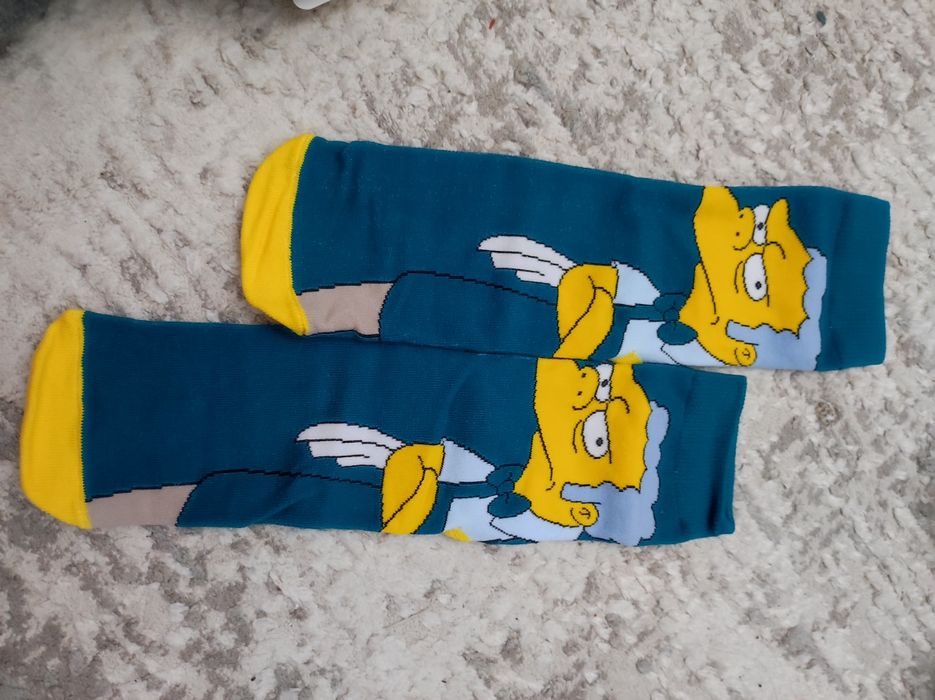 Носки Симпсоны Марвел Рик и Морти