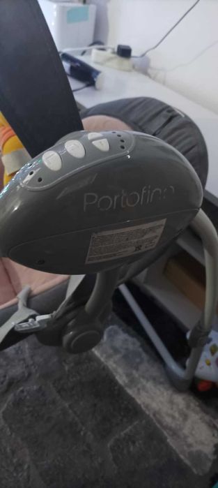 Leagan electric 5 trepte viteza ,cantecele,setare timp.