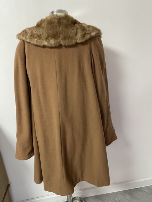 Palton din lana si casmir.    XL
