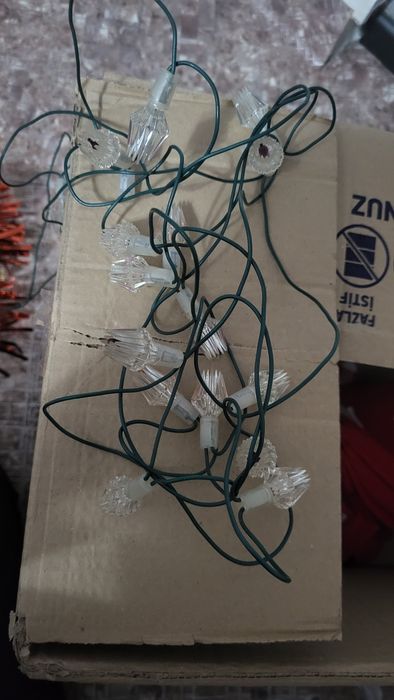 Советская гирлянда и мишура