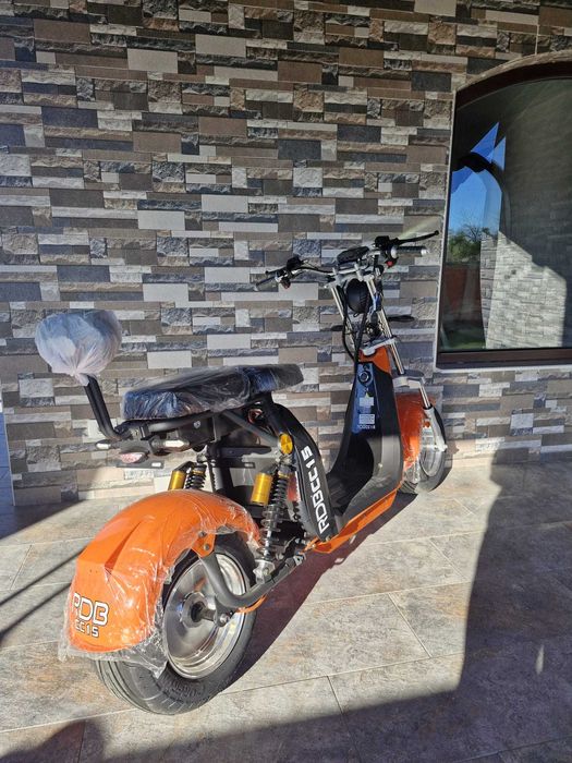 GARANTIE 24 LUNI! Moped/scuter electric RDB CC15,fara permis,2000W,doua locuri, CIV gratuit