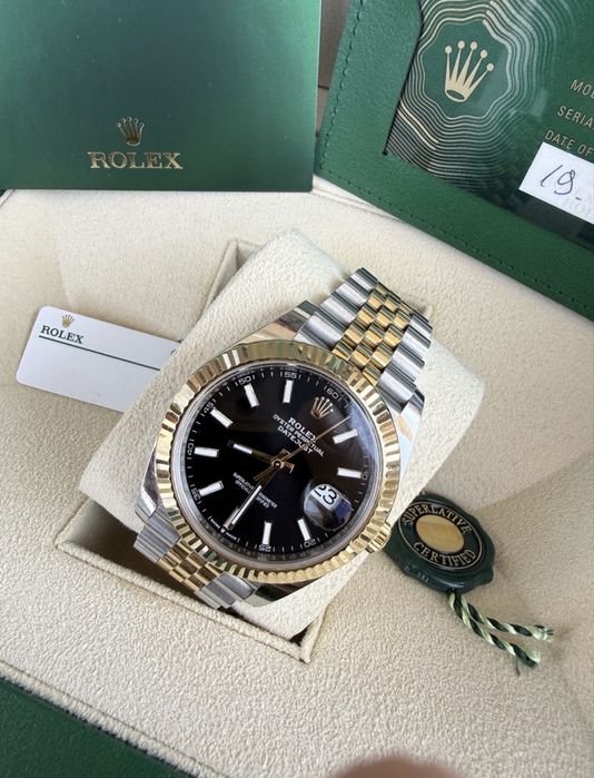 Ceas Rolex Datejust 41- Aur - Otel- Ref.126333 -Cal. 3235