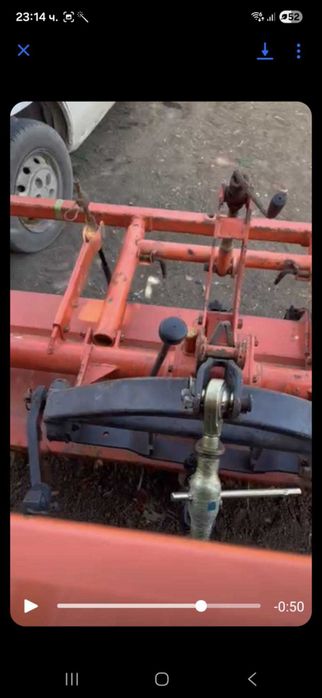 Фреза за малък трактор 1,65см,сменено масло и лагери