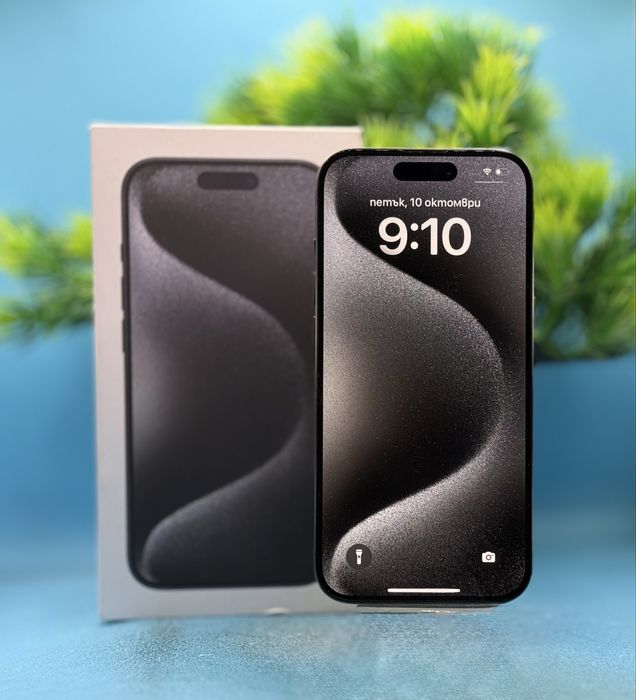 Apple iPhone 15 Pro, 256GB, 5G, Black Titanium
