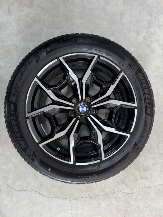 Jante Bmw X3 X4 R19 G01 G02 Originale 887M Iarna Michelin Stelute Runflat 2023