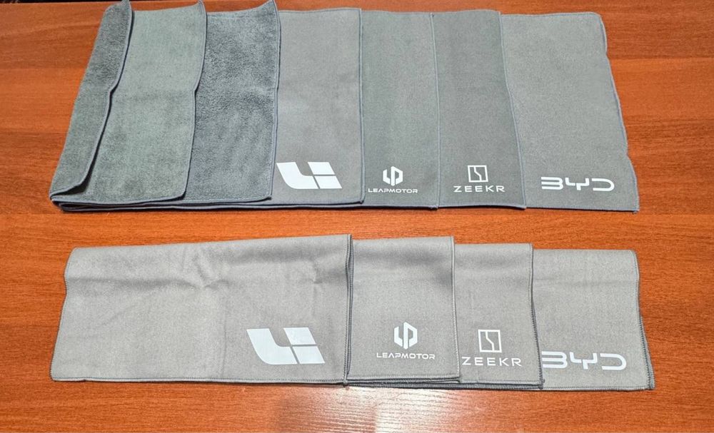 Премиальные микрофибры для автолюбителей BYD ZEEKR Li LEAPMOTOR