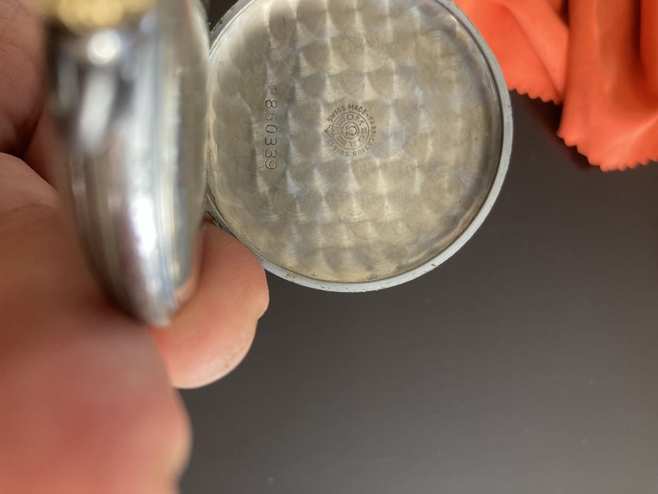 Оригинален швейцарски джобен часовник Omega