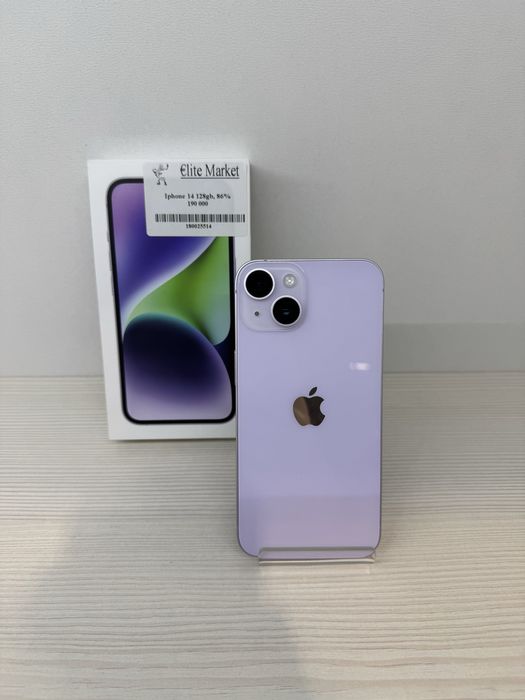 iPhone 14 128Гб | KASPI 0-0-12