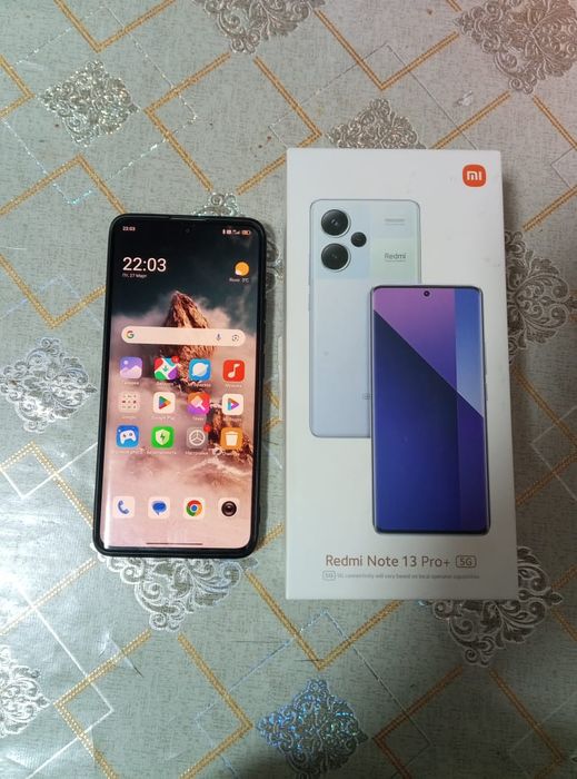 Редми ноте 13 про+ 5g 512гб /12+6